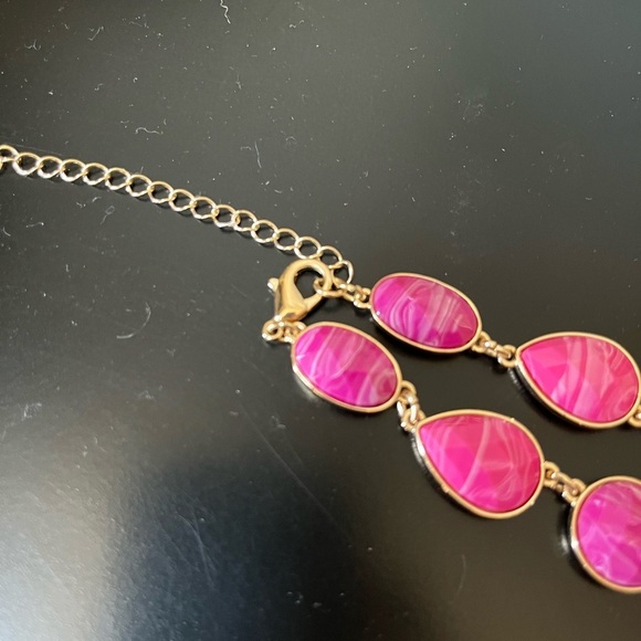 NEW! Kim Rogers Pink and Gold Jewelry Set adjustable - Picture 4 of 10